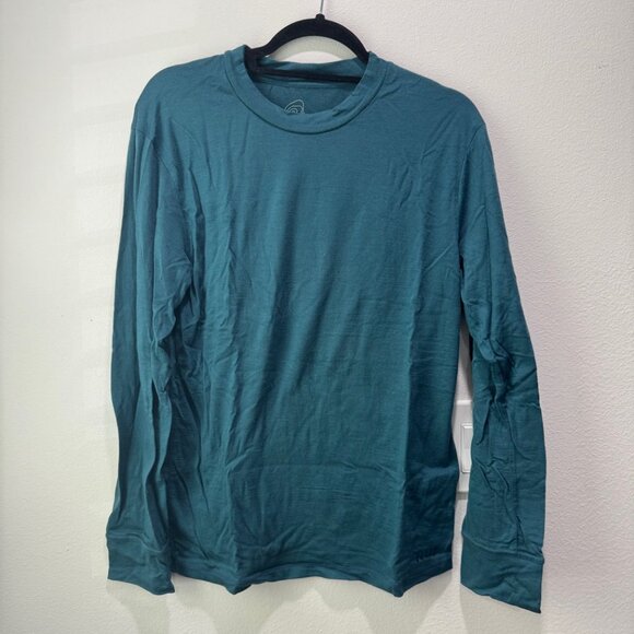 Nui Organics Men's Mahia Crew Deep Sea (Size S) - Picture 4 of 8